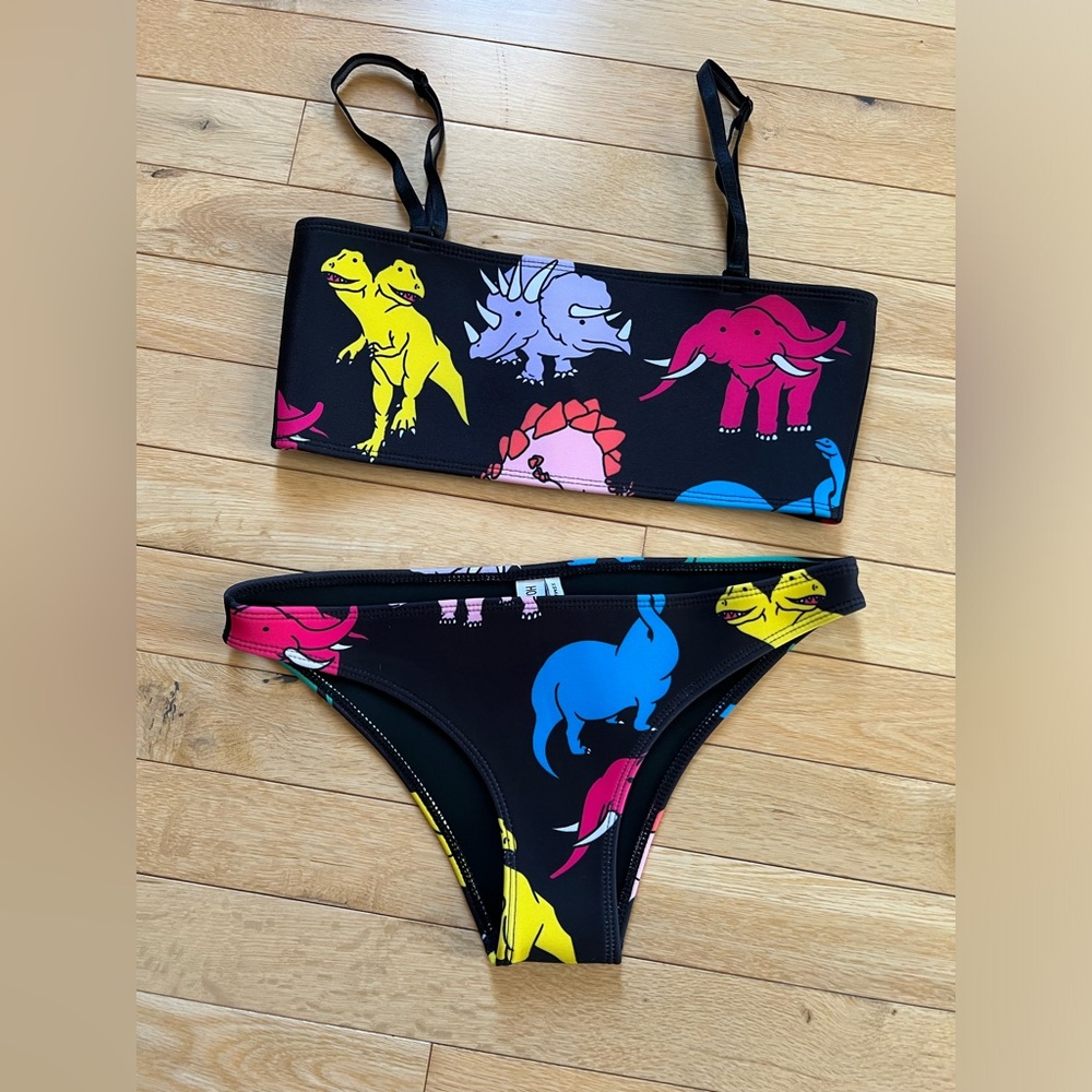 HOAKA SWIM x PONY | Dino Bathing Suit Set